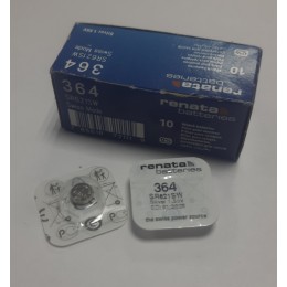 Батарейка Renata R 364 SR621SW 1.55V, 1 шт, 
