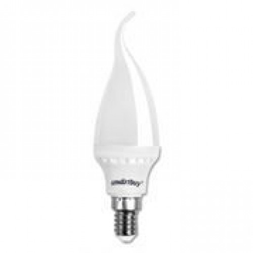 Светодиодная (LED) лампа Smartbuy C37 Свеча на ветру" матовая 05W/3000/E14 (SBL-C37Tip-05-30K-E14)"