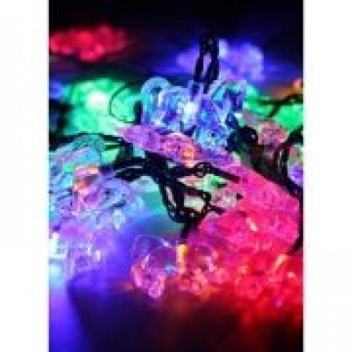 Светодиодная гирлянда Космос Новогодние игрушки" животные, мультиколор, 30 LED, 8 реж., 4.4м"