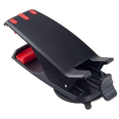 Держатель автомобильный на присоске для планшета/смартфона до 8, черный, Perfeo 522 (PF_5038)"