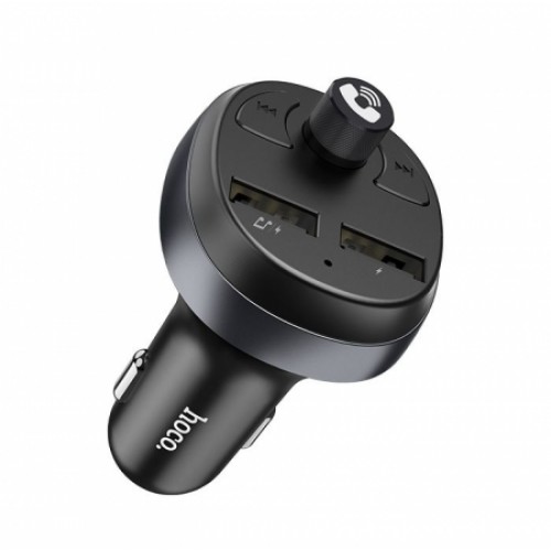 Автомобильный FM-трансмиттер Hoco E41, Bluetooth, 2xUSB 2.1A+1A, microSD