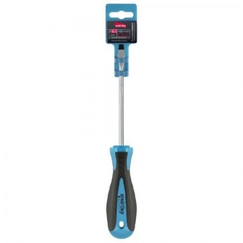 Отвертка шлицевая SL5 X 100 мм, двухкомп. рукоятка, магнит, Smartbuy (SBT-SCS-SL5x100P1)