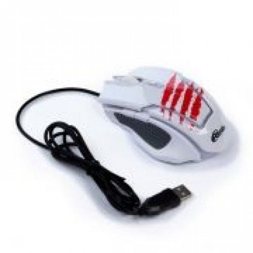 Мышь игровая Ritmix ROM-350 USB белая