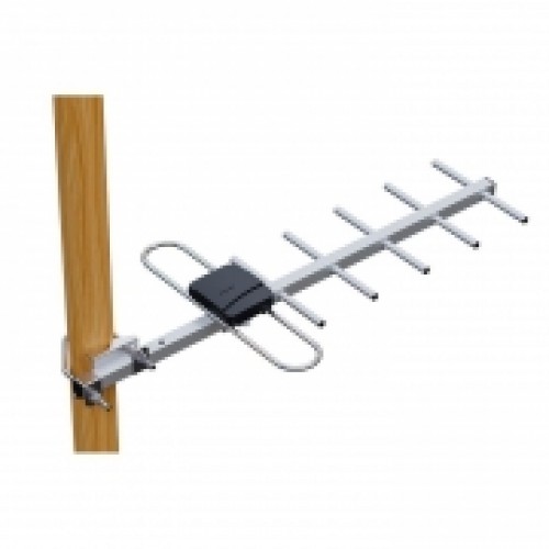 Антенна наружная для ТВ, VHF/UHF/FM, DVB-T2, активная, до 27 дБ, Ritmix RTA-311-12 AVS