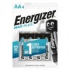 Батарейка AA Energizer MAX Plus LR6/4BL, 4шт, блистер