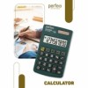 Калькулятор карманный Perfeo PF_C3703, 8-разрядный, зеленый