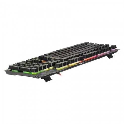 Клавиатура игровая Defender Assault GK-350L с подсветкой, серебристая, USB (45350)