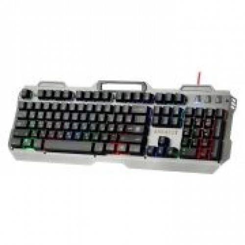 Клавиатура игровая Defender Assault GK-350L с подсветкой, серебристая, USB (45350)