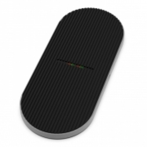 Беспроводное зарядное устройство Qi, 2x9W, для 2-х устройств, черное, Ritmix RM-4000W