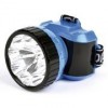 Фонарь налобный Smartbuy, 1W LED+ 8 LED, синий (SBF-25-B)