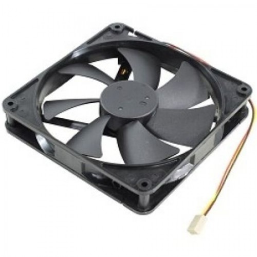 Вентилятор 60 x 60 x 10, 3 pin, 12V, подшипник качения, кабель 15 см, 5bites (F6010B-3)