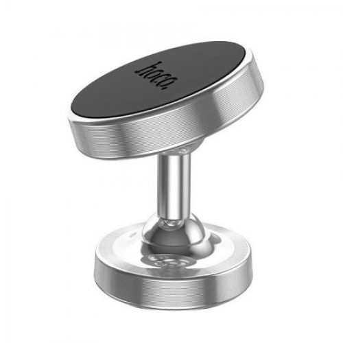 Держатель автомобильный на панель, магнитный, серебристый, Hoco CA36 Plus