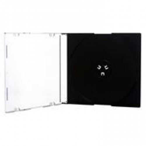 BOX 1 CD Slim Case, черный (коробочка на 1 CD Slim)