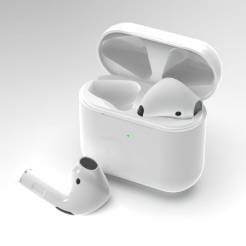 Гарнитура Bluetooth Ritmix RH-870BTH TWS, вставная, зарядный кейс, сенсорн. управление, белая