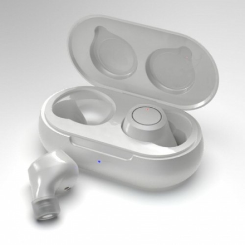 Гарнитура Bluetooth Ritmix RH-820BTH TWS, вставная, зарядный кейс, сенсорн. управление, белая