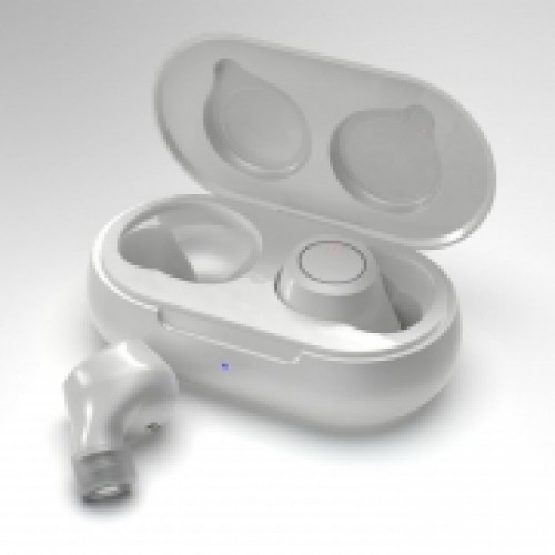 Гарнитура Bluetooth Ritmix RH-820BTH TWS, вставная, зарядный кейс, сенсорн. управление, белая