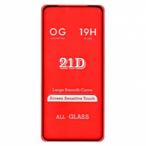 Защитное стекло для экрана Samsung Galaxy A22 4G Black, Full Screen&Glue, Perfeo (PF_C3626)