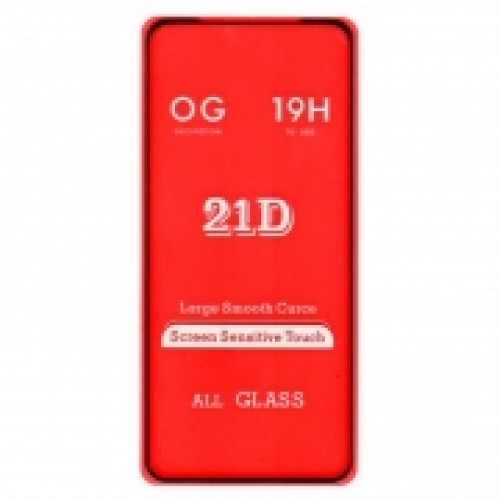 Защитное стекло для экрана Samsung Galaxy A22 4G Black, Full Screen&Glue, Perfeo (PF_C3626)