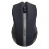 Мышь беспроводная Perfeo Vertex, черно-серебристая, USB (PF_A4497)