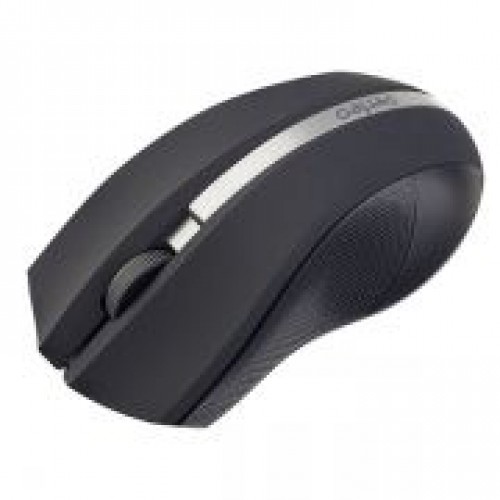 Мышь беспроводная Perfeo Vertex, черно-серебристая, USB (PF_A4497)