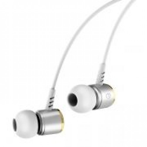 Гарнитура Hoco M42 Ice Rhyme Silver, вставная