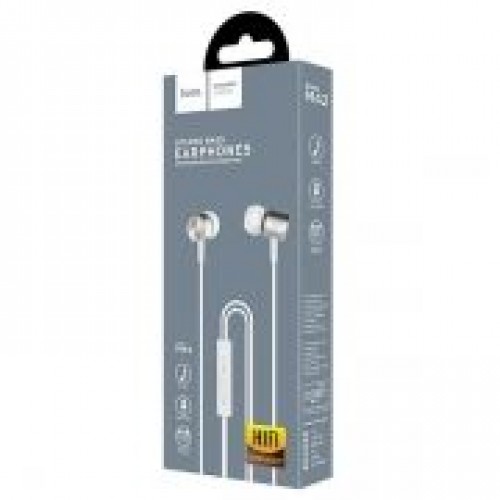 Гарнитура Hoco M42 Ice Rhyme Silver, вставная