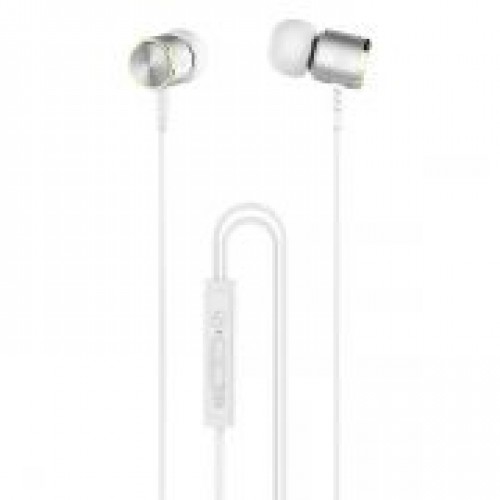 Гарнитура Hoco M42 Ice Rhyme Silver, вставная