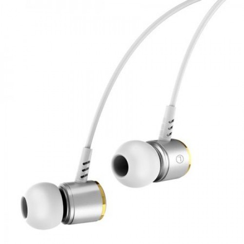 Гарнитура Hoco M42 Ice Rhyme Silver, вставная