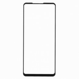 Защитное стекло для экрана Samsung Galaxy A21/A21s Black, Full Screen&Glue, Perfeo (PF_B4791)