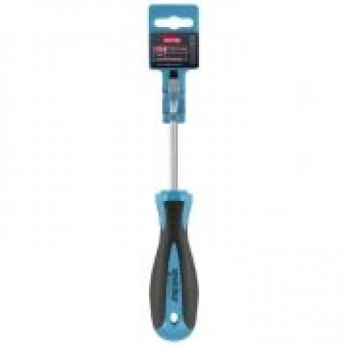 Отвертка шлицевая SL4 X 75 мм, двухкомп. рукоятка, магнит, Smartbuy (SBT-SCS-SL4x75P1)