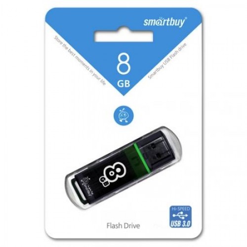 8Gb Smartbuy Glossy Dark Grey USB 3.0 (SB8GBGS-DG)