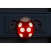 Светильник-ночник Божья коровка" с датчиком света, светодиодный, 0.5Вт, 220В, Эра (NN-601-LS-R)"