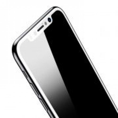 Защитное стекло для экрана iPhone X White, 3D Gorilla, Perfeo (PF_5323)