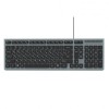 Клавиатура Ritmix RKB-400 USB Grey
