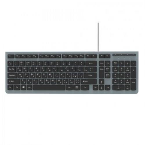 Клавиатура Ritmix RKB-400 USB Grey