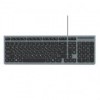 Клавиатура Ritmix RKB-400 USB Grey