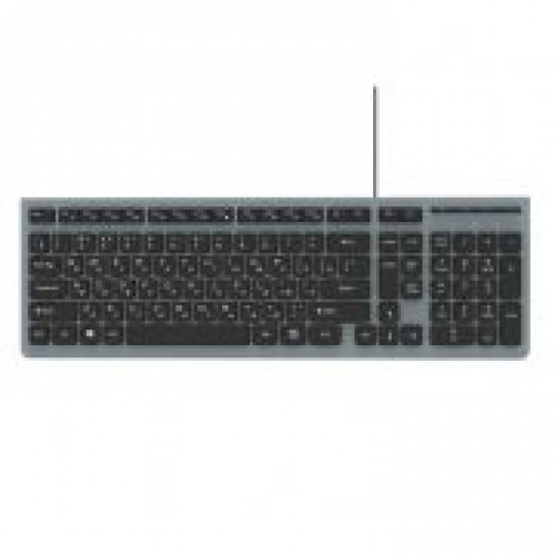 Клавиатура Ritmix RKB-400 USB Grey