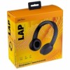 Гарнитура Bluetooth Perfeo LAP, полноразмерная, AUX, черная (PF_C3181)