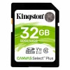Карта памяти SDHC 32Gb Kingston Canvas Select Plus Class 10 U1 V10 100 Мб/с (SDS2/32GB)