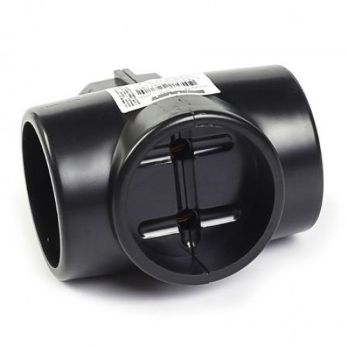 Переходник тройник Rexant, без заземления, черный, 220В 6А (11-1076)