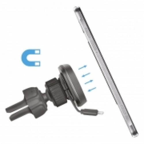 Держатель автомобильный на вентил. решетку, магнитный, красный, Defender CH-129 (29130)