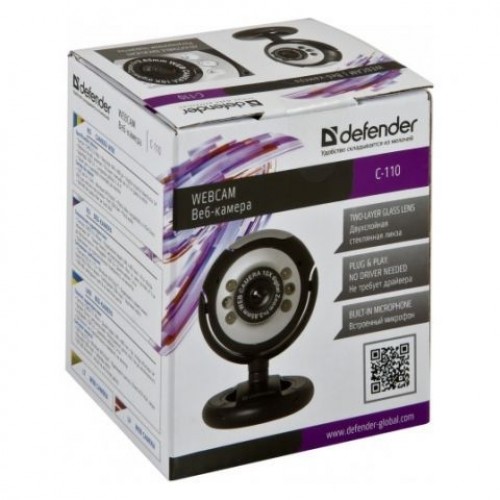 Веб-камера Defender C-110 (63110)