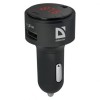 Автомобильный FM-трансмиттер Defender RT-Funk BT/HF, Bluetooth, USB 2.1A (68011)