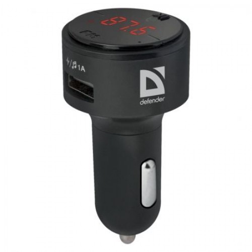 Автомобильный FM-трансмиттер Defender RT-Funk BT/HF, Bluetooth, USB 2.1A (68011)