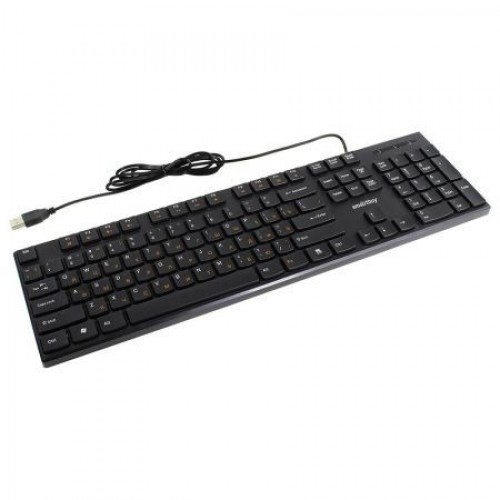 Клавиатура Smartbuy ONE 238, мультимедийная, чёрная, USB (SBK-238U-K)