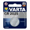 Батарейка CR2025 Varta, 1 шт, блистер