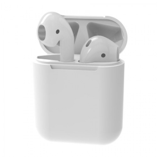 Гарнитура Bluetooth Ritmix RH-825BTH TWS, вставная, зарядный кейс, сенсорн. управление, белая