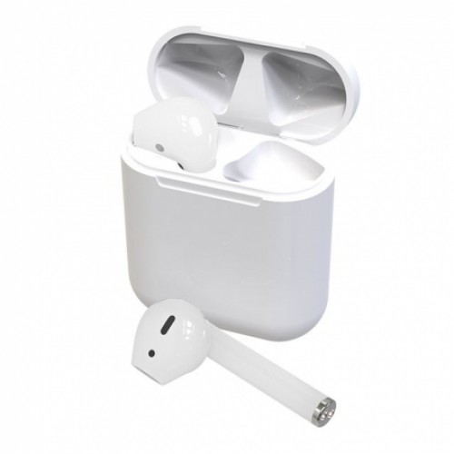 Гарнитура Bluetooth Ritmix RH-825BTH TWS, вставная, зарядный кейс, сенсорн. управление, белая