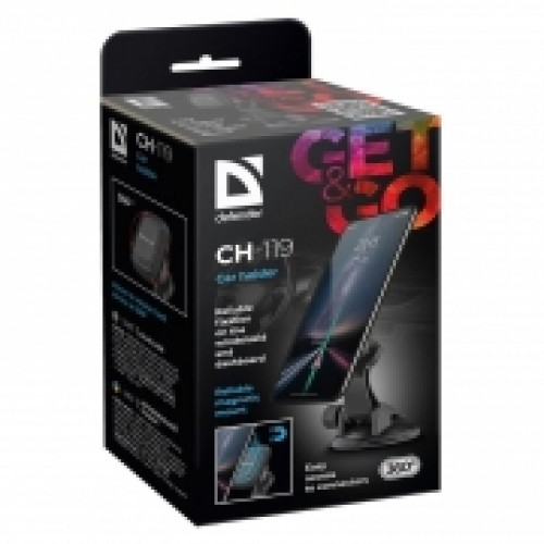 Держатель автомобильный на присоске для моб. устройств, магнитный, Defender CH-119 (29119)