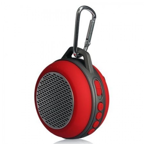 Колонка 1.0 Perfeo SOLO, Bluetooth, MP3, FM, 5W, 600 мАч, красная (PF-BT-SOLO-RD) (PF_5206)